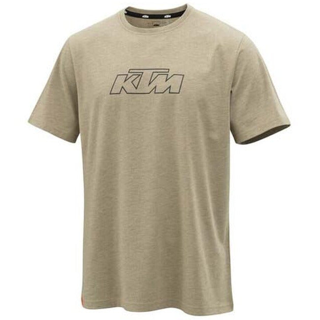 KTM Essential Tee Sand Melange 3PW240028401