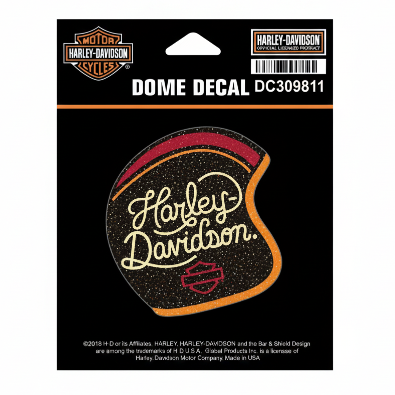 Org. Harley-Davidson® Decal/Aufkleber "Candy Custom" / DC309811