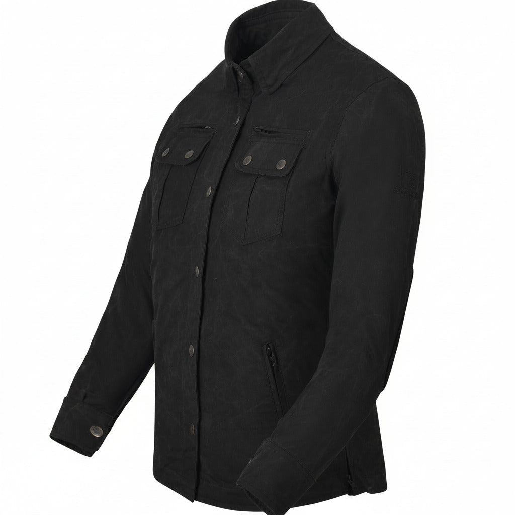Bores Driver Shirt | Motorradhemd | Jacke | Damen | Schwarz