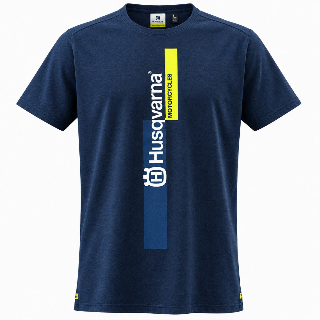 Husqvarna AUTHENTIC TEE DARK BLUE 3HS220027906