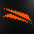 KTM Aufkleberset Soziusabdeckung / OEM 64107097100