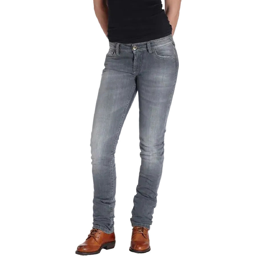 THE ROKKER - The Donna Grey Damen Motorrad Jeans