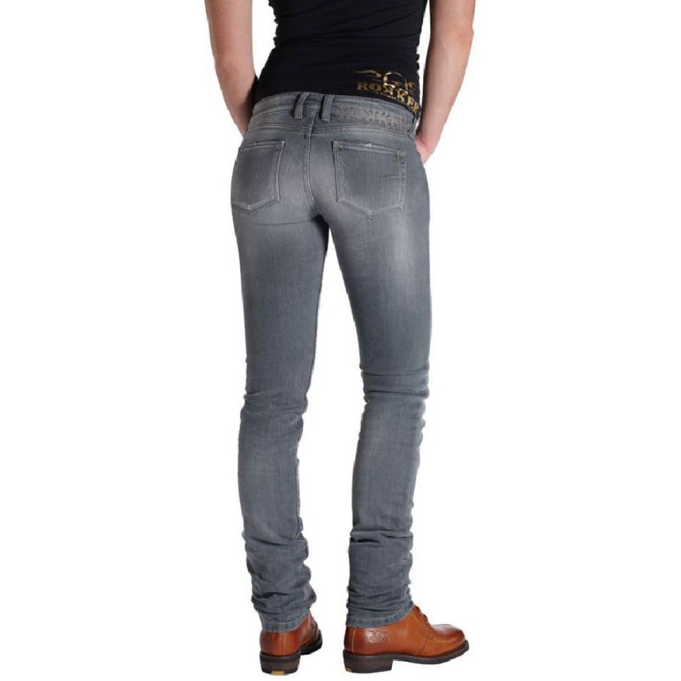 THE ROKKER - The Donna Grey Damen Motorrad Jeans