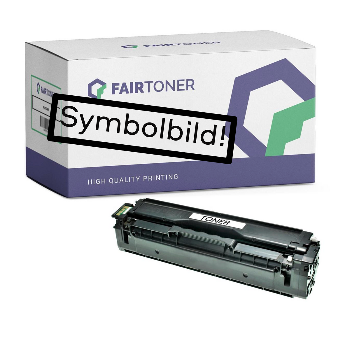 Lasertoner schwarz Samsung CLT-K504S / Office Discount