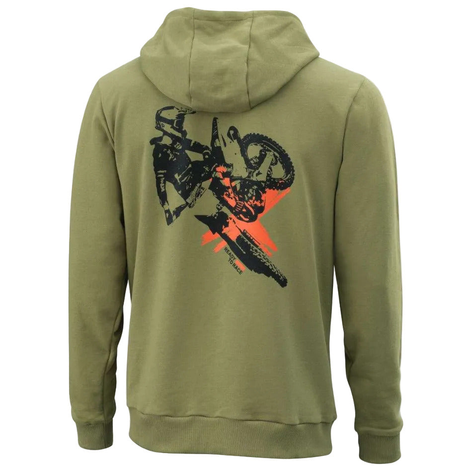 KTM MX Hoodie grün / Kapuzenjacke