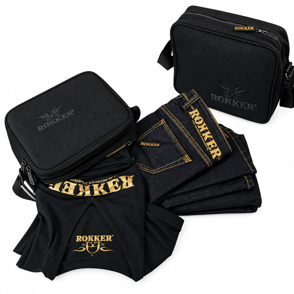 THE ROKKER The Black Diva Damen Motorrad Jeans
