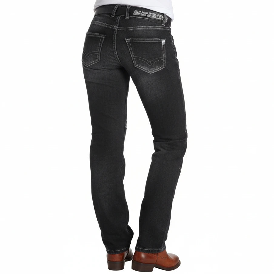 THE ROKKER Bikers Jeans Damen "The Lady Black"