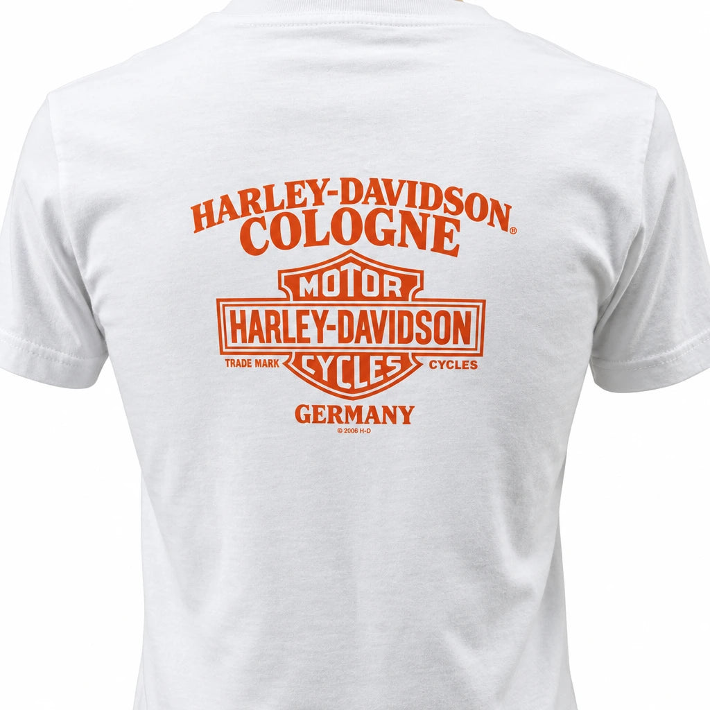 Harley-Davidson "Old Signage" Cologne WHITE/WEISS Damen