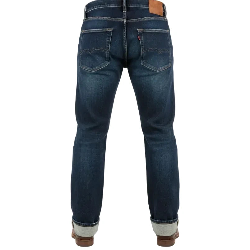 THE ROKKER Motorrad/Bikers Jeans "Iron Selvage Washed" Herren