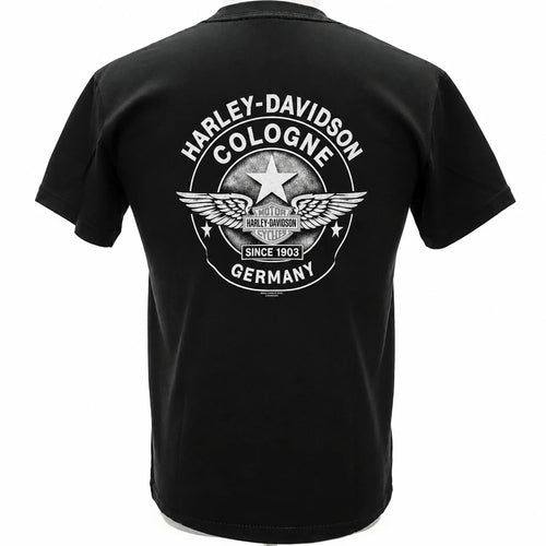 Dealer Tee Köln Harley-Davidson / "Maze" - XL