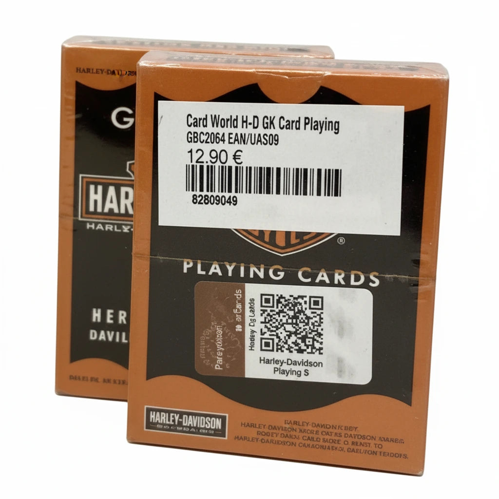 Harley-Davidson® 54-Karten-Set | Spielkarten | Pokerkarten | Rommé