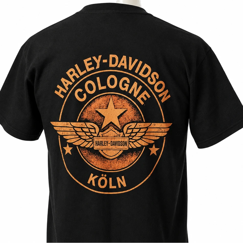 Dealer Tee Köln Harley-Davidson / "Mummy" - XL