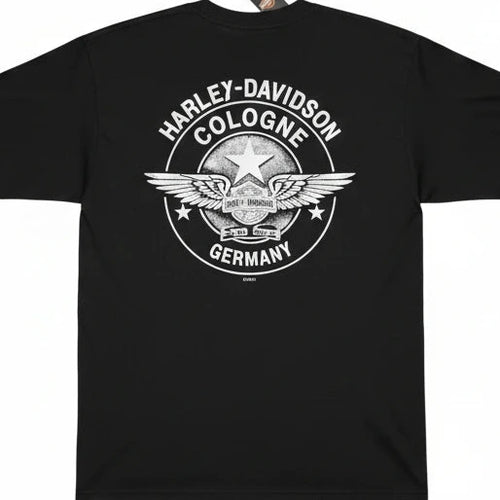 Dealer Tee Köln Harley-Davidson / "Structured" - L