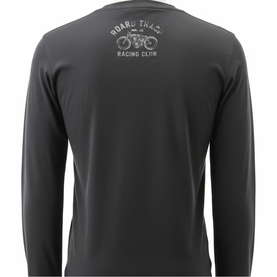 THE ROKKER Performance Longsleeve BLACK/SCHWARZ - M