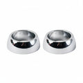 Custom Chrome Radius Handlebar Cones von Paughco für 1" Lenker - 632946