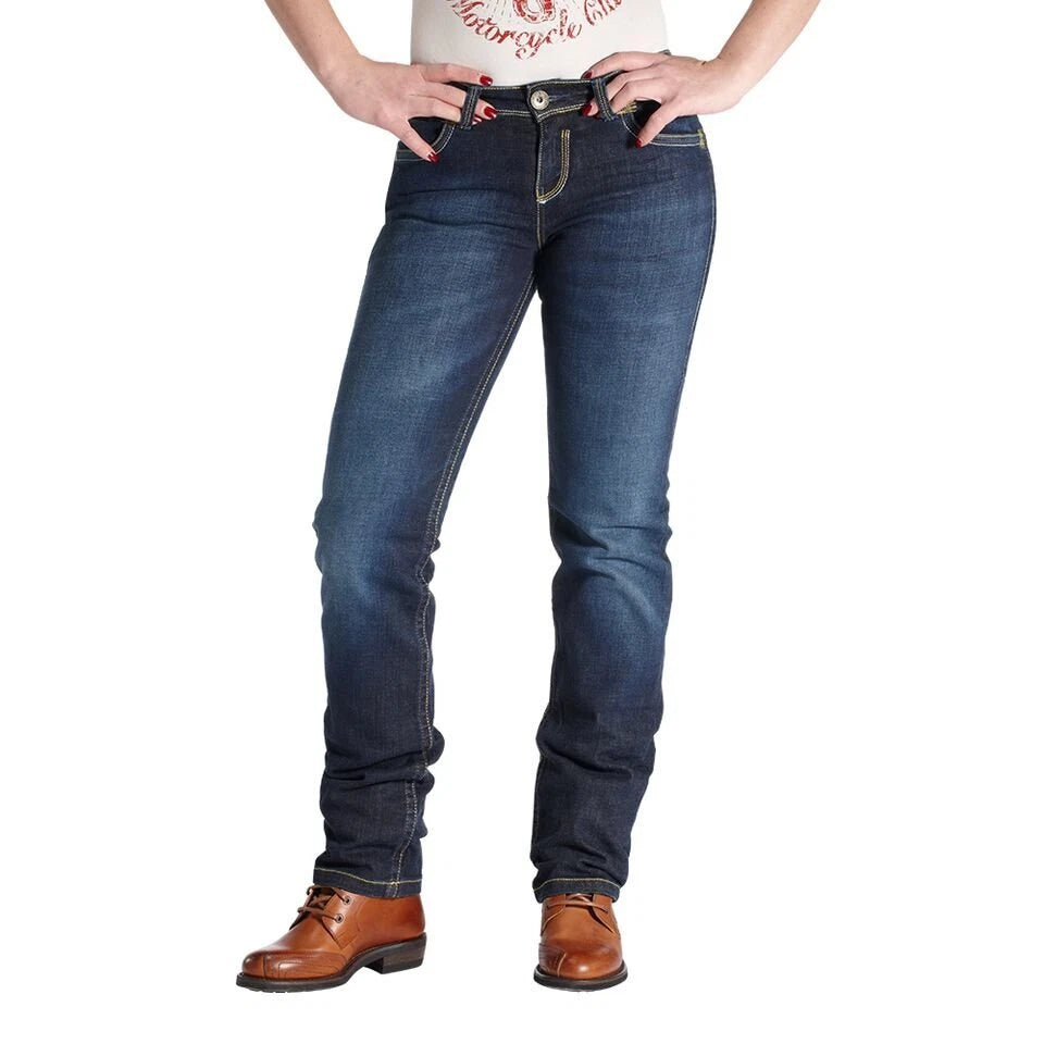 THE ROKKER Bikers Jeans Damen "The Lady Blue"