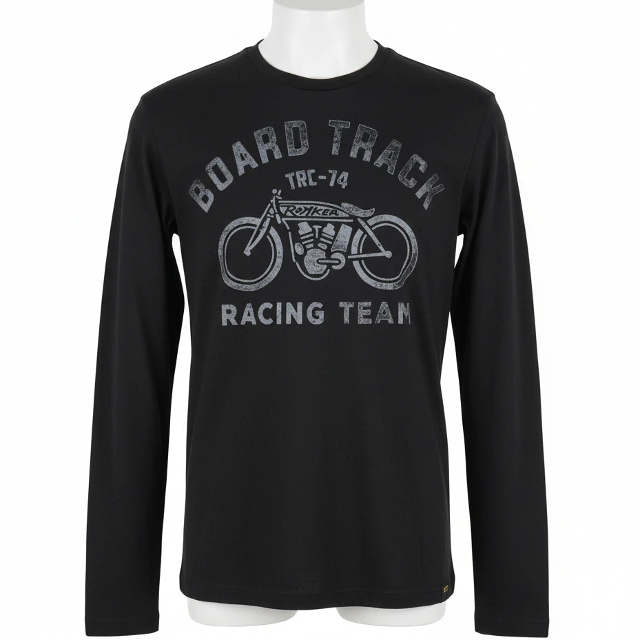 THE ROKKER Performance Longsleeve BLACK/SCHWARZ - M