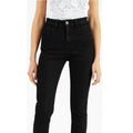 THE ROKKER Rokkertech Motorrad/Bikers Jeans "High Waist Black" Damen